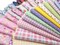 100 Piece Quilting Fabric,6" x 6" (15x15cm) Cotton Craft Fabric Bundle Squares Patchwork Pre-Cut Quilt Squares for DIY Sewing Scrapbooking Quilting Dot Pattern